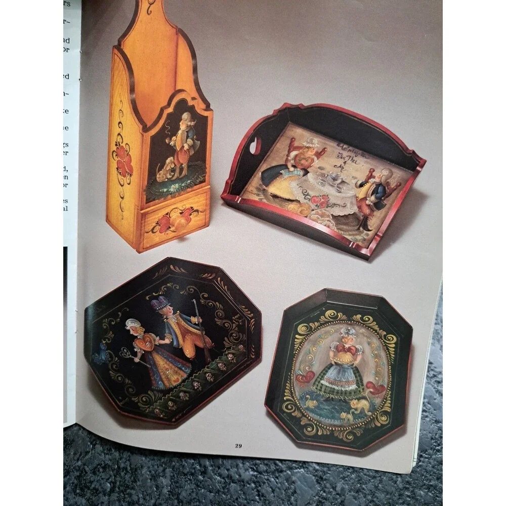 Huggaboom Hearts by Jo Sonja Vintage 1985 Tole Decorative Painting Book